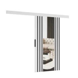 drzwi-przesuwne-nascienne-z-lamelami-i-lustrem-mono-130x255-na-wymiar