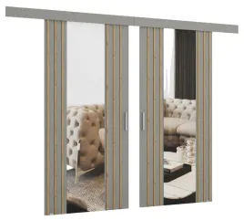 drzwi-przesuwne-dwuskrzydlowe-nascienne-z-lamelami-i-lustrem-mono-212x265