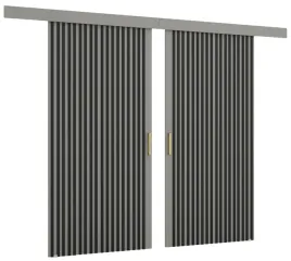 drzwi-przesuwne-dwuskrzydlowe-nascienne-z-lamelami-prima-260x235-na-wymiar