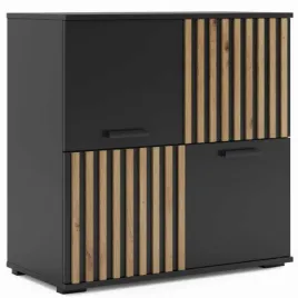 komoda-z-lamelami-velor-90x91x45cm