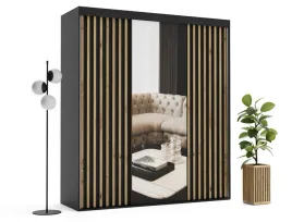 szafa-przesuwna-z-lamelami-i-lustrem-izar-180x245-na-wymiar-4-polki