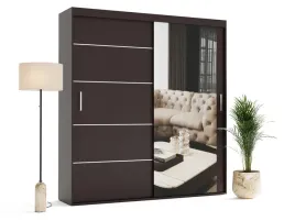 szafa-przesuwna-z-lustrem-miram-180x225-na-wymiar-4-polki