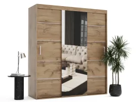 szafa-przesuwna-z-lustrem-roma-240x245-na-wymiar-4-polki