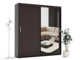 nowoczesna-szafa-przesuwna-z-lustrem-hamal-160x205-na-wymiar-4-polki