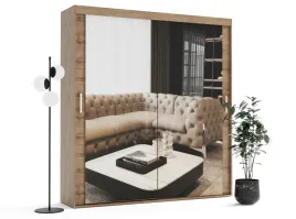 szafa-przesuwna-z-lustrem-dwudrzwiowa-alfa-100x245cm-na-wymiar-4-polki