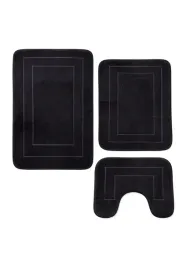 dywaniki-lazienkowe-zestaw-3-elementy-antyposlizgowe-czarne