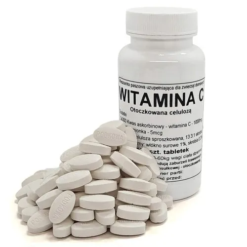 Podkowa Witamina C otoczkowana celulozą 1000 mg 100 tabletek