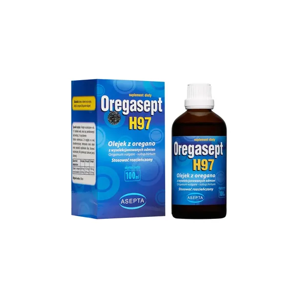 Oregasept H97 Olejek z Oregano Karwakrol 100ml
