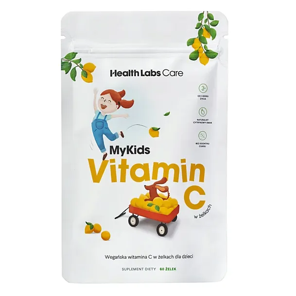 Health Labs Care MyKids VITAMIN C Witamina C dla dzieci ODPORNOŚĆ Kości