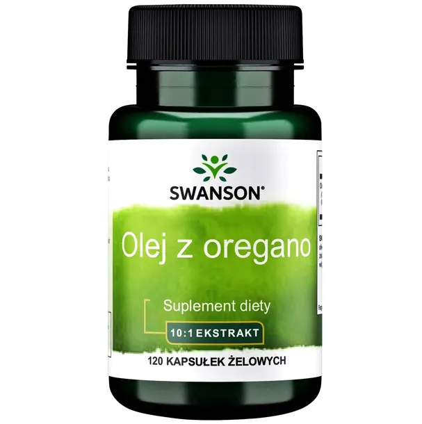 SWANSON Olej z oregano Ekstrakt 120 kapsułek ODPORNOŚĆ Przeziębienie