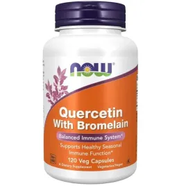 bromelina-odpornosc-now-foods-quercetin-with-bromelain-120vcaps