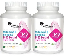 2x-aliness-witamina-b-50-kompleks-metylolowana-tmg-100k-zmeczenie-znuzenie