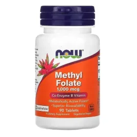 now-foods-methyl-folate-1000mcg-foliany-kwas-foliowy-quatrefolic-ciaza