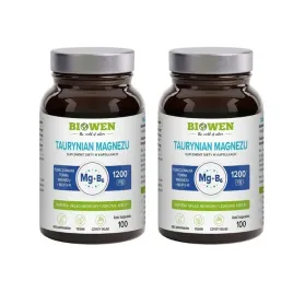 2x-biowen-taurynian-magnezu-b6-100-kaps-magnez-serce-uklad-nerwowy-kosci