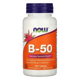 now-foods-b-50-kompleks-witamin-z-grupy-b-100-tab-vegan-uklad-nerwowy