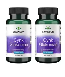 2x-swanson-cynk-glukonian-250-tabletek-skora-odpornosc-wlosy-paznokcie