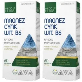 2xmedica-herbs-magnez-cynk-chelat-witamina-b6-skurcze-miesnie-uklad-nerwowy