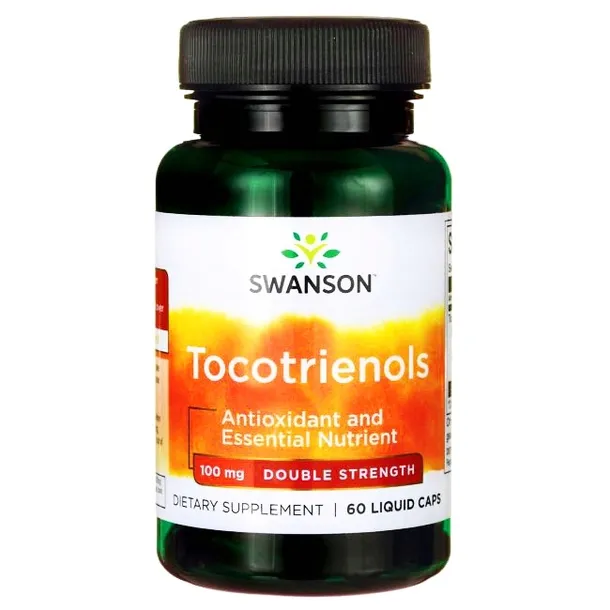 SWANSON TOKOTRIENOLE 100mg delta Gamma Witamina E 60 kaps ANTYOKSYDANT