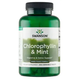 swanson-chlorophyll-with-mint-500-tabletek-do-ssania-chlorofil-z-mieta
