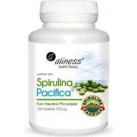 aliness-spirulina-hawajska-pacifica-500mg-180-tab-vege-naturalne-algi
