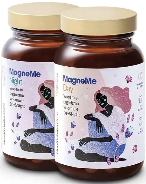 Health Labs Care MagneMe - Magnez z dodatkiem witaminy B6 - 120 kapsułek