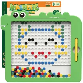 tablica-magnetyczna-ukladanka-mozaika-magnesy-dinozaur-magpad-montessori