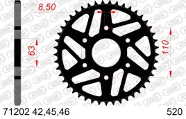 afam-zebatka-motocyklowa-tyl-stalowa-71202-46-520-46-zebow