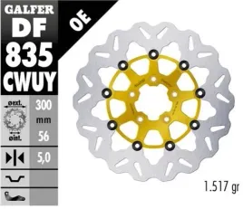galfer-tarcza-hamulcowa-300x5mm-df835cwuy-zlota
