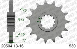 afam-zebatka-przod-530-20504-14-honda-cbr-600-f