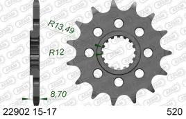 afam-zebatka-przod-520-16-zebow-suzuki-gsx-r-1000