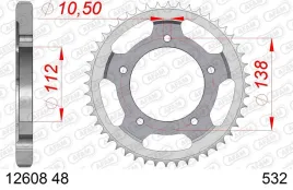afam-zebatka-tyl-532-48-zebow-yamaha-yzf-r-6