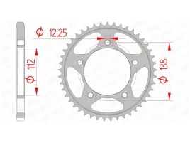 afam-zebatka-tylna-525-43-zeby-honda-cbr