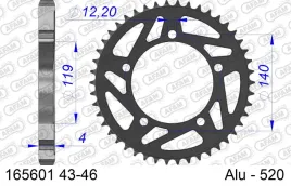 afam-zebatka-tyl-520-bmw-s-1000-rr-2019-2021