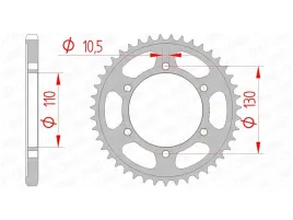 afam-zebatka-tylna-525-42-zeby-suzuki-gsx-r