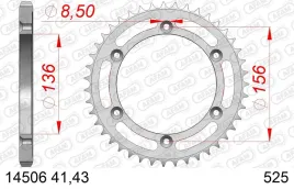 afam-zebatka-tyl-525-41-zebow-suzuki-dr-650-se