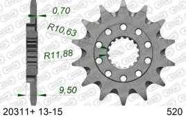 afam-zebatka-przod-520-13-zebow-honda-crf-250-rx-crf-450-r