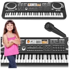 keyboard-organy-pianino-dla-dzieci-organki-elektryczne-mikrofon-pianinko