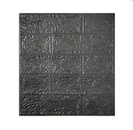 plytki-scienne-naklejki-3d-cegla-piankowa-czarny-zestaw-40-sztuk