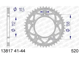 afam-zebatka-tylna-520-41-zebow-yamaha-yzf