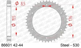 afam-zebatka-tyl-530-43-triumph-955-speed-triple