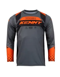 kenny-koszulka-dziecieca-track-orange-black-xs