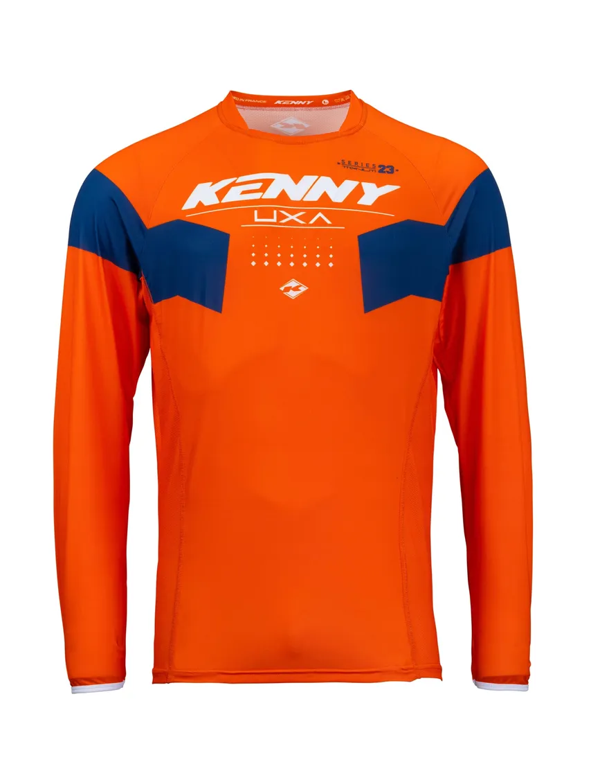 kenny-koszulka-titanium-solid-orange-2023-xl
