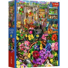 puzzle-2x500-prace-w-ogrodzie-trefl