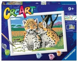 malowanie-po-numerach-creart-jaguary-ravensburger-20262-plotno-farby-pedzel