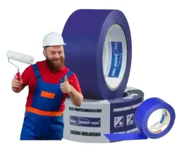 tasma-malarska-blue-dolphin-oryginalna-profesjonalna-niebieska-48-mm-50-m