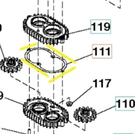 uszczelka-skrzyni-ct154-husqvarna-583514001