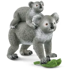 schleich-wild-life-42566-koala-mother-with-baby