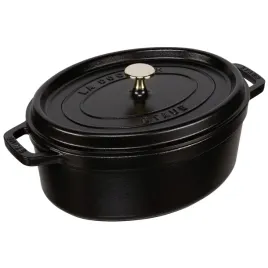 staub-la-cocotte-29cm-owalny-czarny-garnek-zeliwny