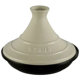 staub-tajine-20cm-okragly-kremowy-zeliwny