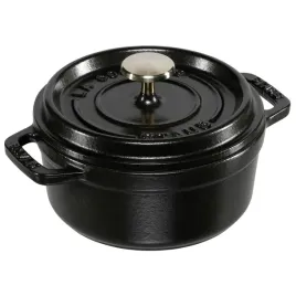 staub-cocotte-12cm-okragly-czarny-garnek-zeliwny